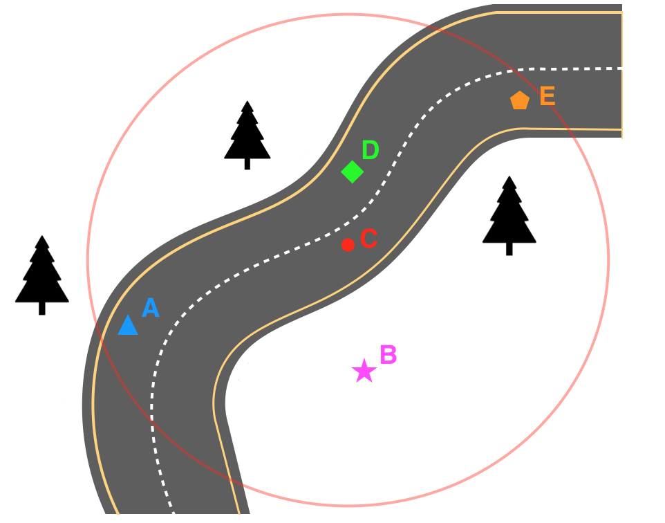 Road map with additional sensor data